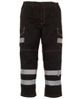 Yoko Hi-Vis Polycotton Cargo Trousers With Kneepad Pockets (HV018T/3M)