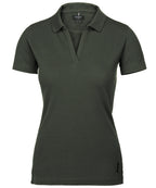 WomenÃƒÂ¢Ã¢â€šÂ¬Ã¢â€žÂ¢s Harvard v-neck  stretch deluxe polo