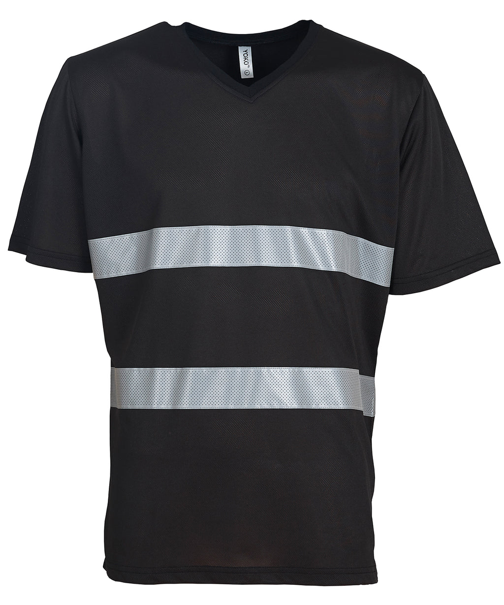 Hi-vis top cool super light v-neck t-shirt (HVJ910)