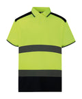 Yoko Hi-Vis Two-Tone Polo Shirt (HVJ220)