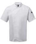 Premier Chef's Zip-Close Short Sleeve Jacket