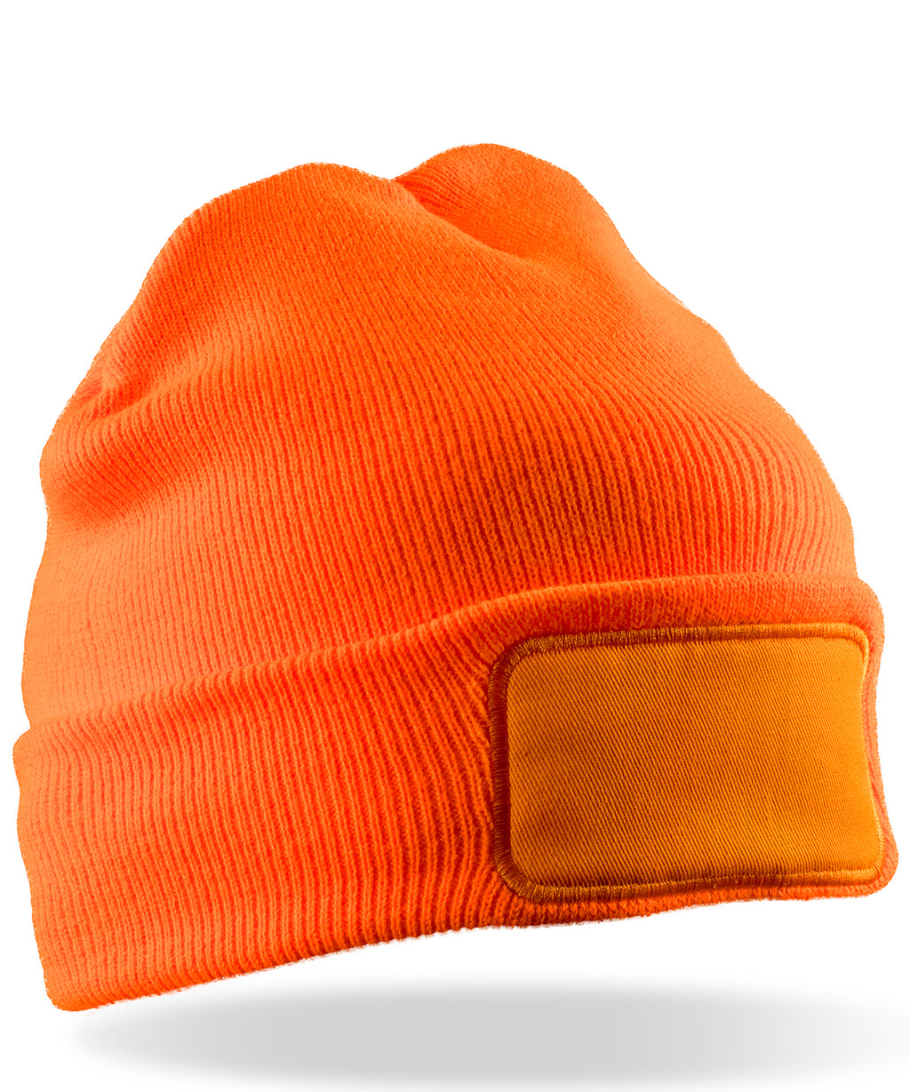Double-knit ThinsulateÃƒÂ¢Ã¢â‚¬Å¾Ã‚Â¢ printers beanie
