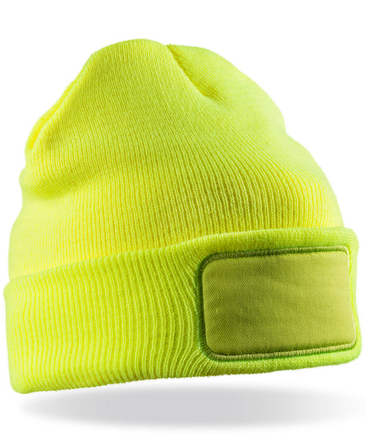 Double-knit ThinsulateÃƒÂ¢Ã¢â‚¬Å¾Ã‚Â¢ printers beanie
