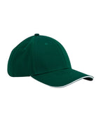 EarthAwareÃƒâ€šÃ‚Â® classic organic cotton 6-panel cap ÃƒÂ¢Ã¢â€šÂ¬Ã¢â‚¬Å“ sandwich peak