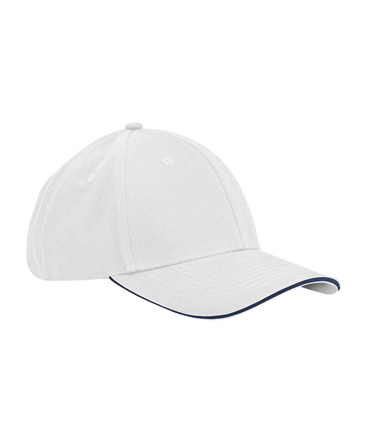 EarthAwareÃƒâ€šÃ‚Â® classic organic cotton 6-panel cap ÃƒÂ¢Ã¢â€šÂ¬Ã¢â‚¬Å“ sandwich peak