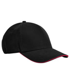EarthAwareÃƒâ€šÃ‚Â® classic organic cotton 5-panel cap ÃƒÂ¢Ã¢â€šÂ¬Ã¢â‚¬Å“ sandwich peak