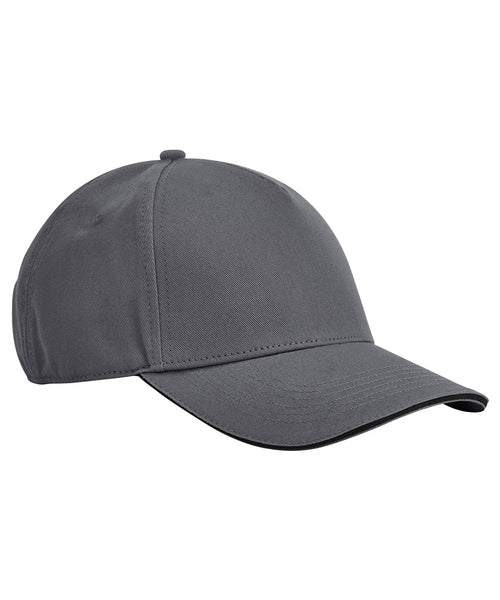 EarthAwareÃƒâ€šÃ‚Â® classic organic cotton 5-panel cap ÃƒÂ¢Ã¢â€šÂ¬Ã¢â‚¬Å“ sandwich peak
