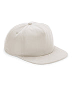 Organic cotton unstructured 5-panel cap