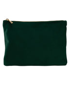 Velvet accessory pouch