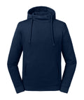 Russell Pure Organic High Collar Hooded Sweatshirt