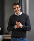 Russell V-Neck Knitted Sweater