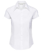 WomenÃƒÂ¢Ã¢â€šÂ¬Ã¢â€žÂ¢s cap sleeve TencelÃƒâ€šÃ‚Â® fitted shirt
