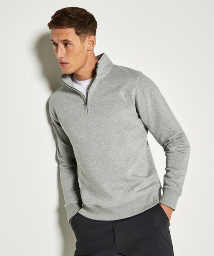 Regular fit Ãƒâ€šÃ‚Â¼-zip sweatshirt