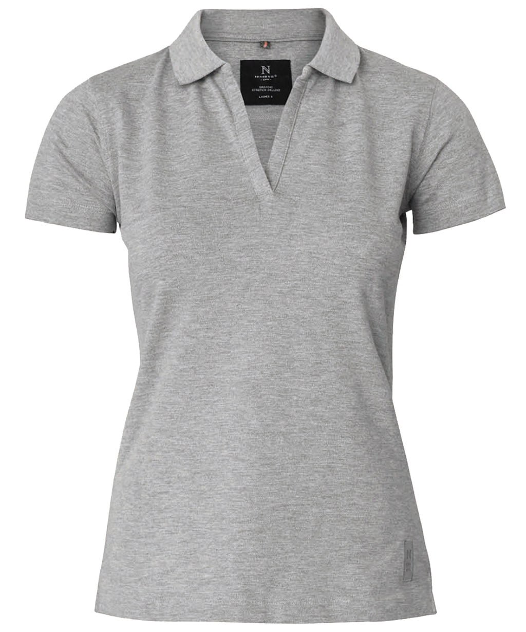 WomenÃƒÂ¢Ã¢â€šÂ¬Ã¢â€žÂ¢s Harvard v-neck  stretch deluxe polo
