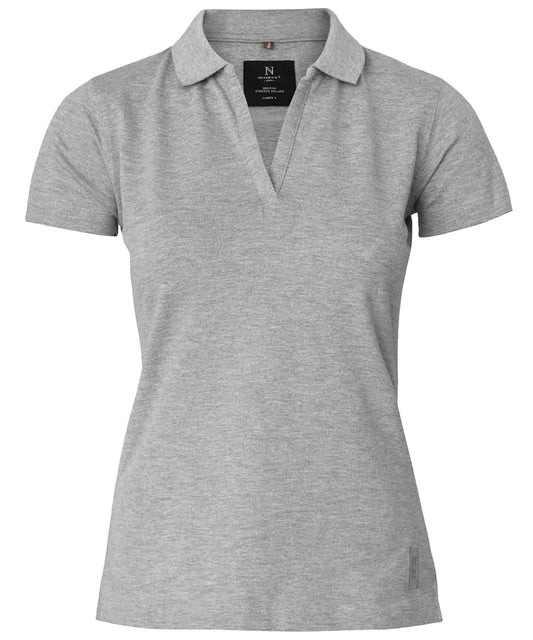 WomenÃƒÂ¢Ã¢â€šÂ¬Ã¢â€žÂ¢s Harvard v-neck  stretch deluxe polo