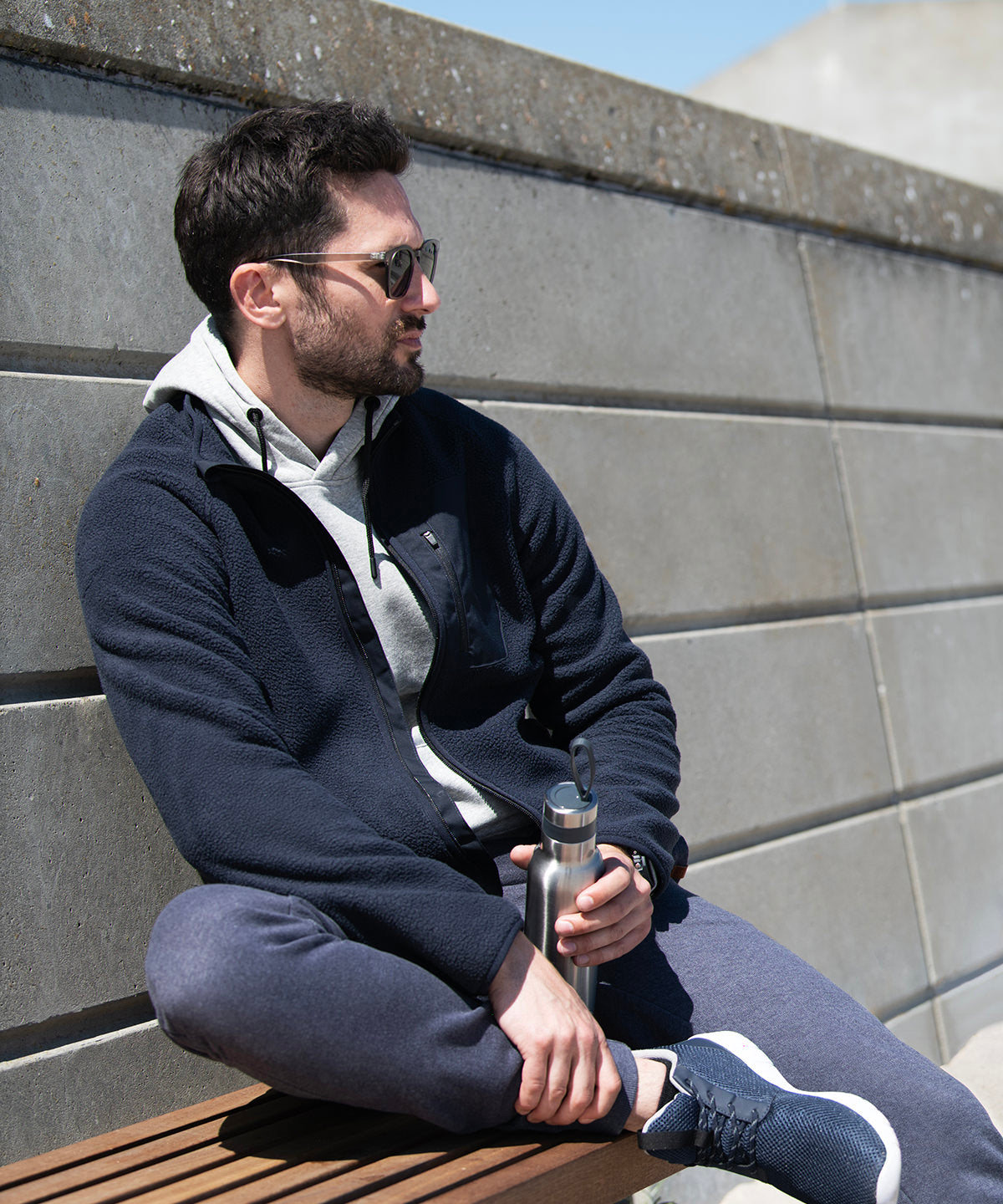 Timberlake  modern sherpa fleece