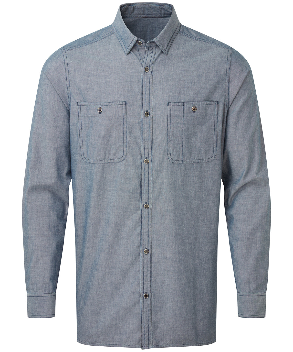 MenÃƒÂ¢Ã¢â€šÂ¬Ã¢â€žÂ¢s Chambray shirt, organic and Fairtrade certified