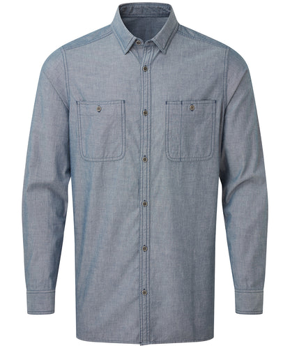 MenÃƒÂ¢Ã¢â€šÂ¬Ã¢â€žÂ¢s Chambray shirt, organic and Fairtrade certified
