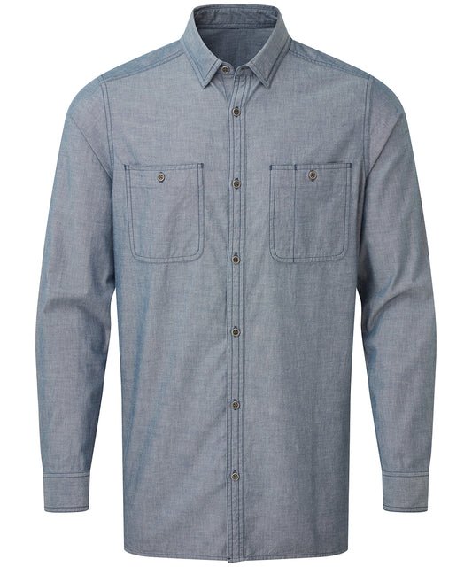 MenÃƒÂ¢Ã¢â€šÂ¬Ã¢â€žÂ¢s Chambray shirt, organic and Fairtrade certified