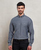 MenÃƒÂ¢Ã¢â€šÂ¬Ã¢â€žÂ¢s Chambray shirt, organic and Fairtrade certified