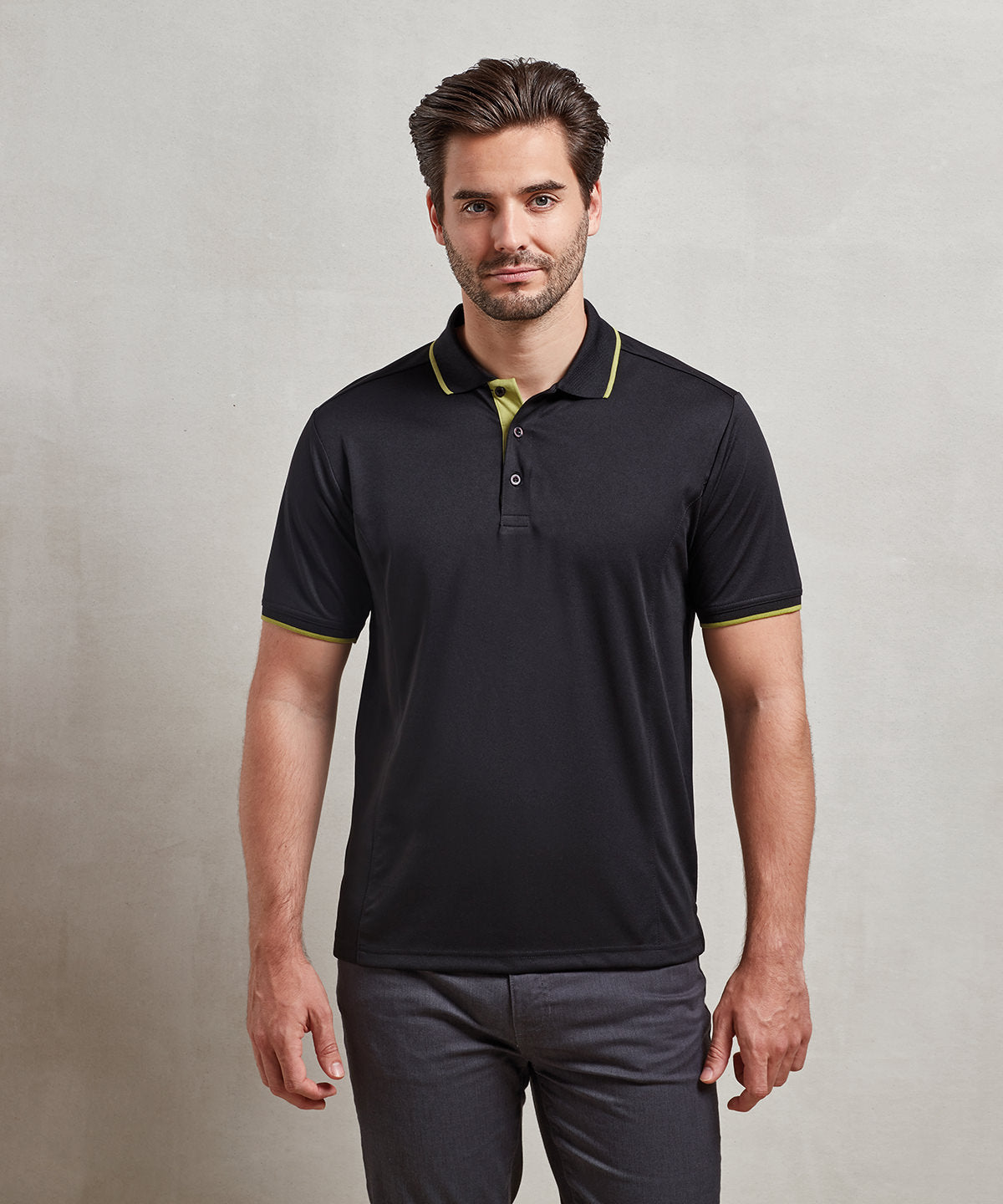 Contrast CoolcheckerÃƒâ€šÃ‚Â® polo