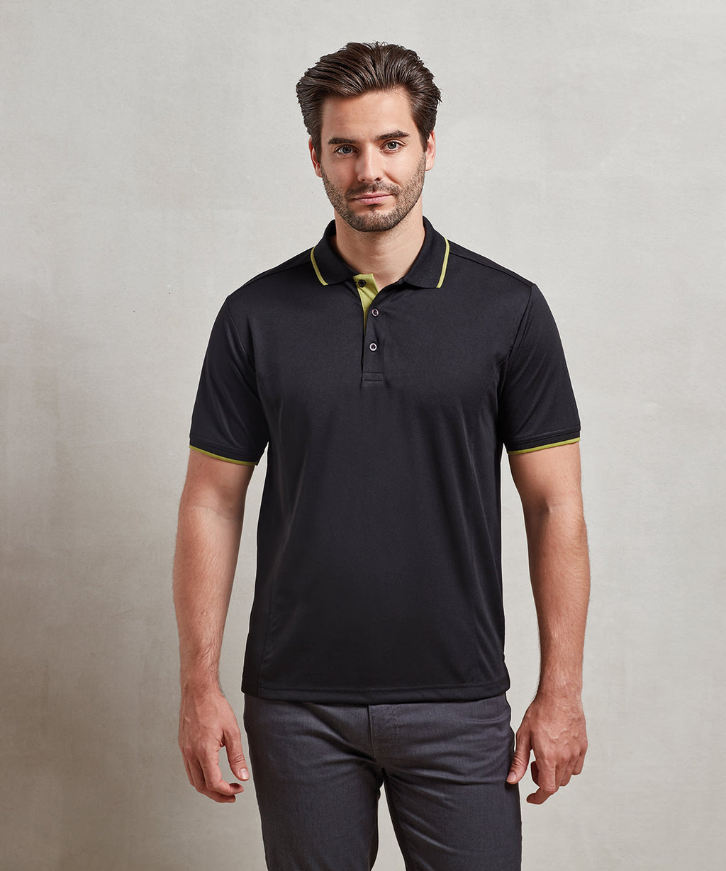 Contrast CoolcheckerÃƒâ€šÃ‚Â® polo