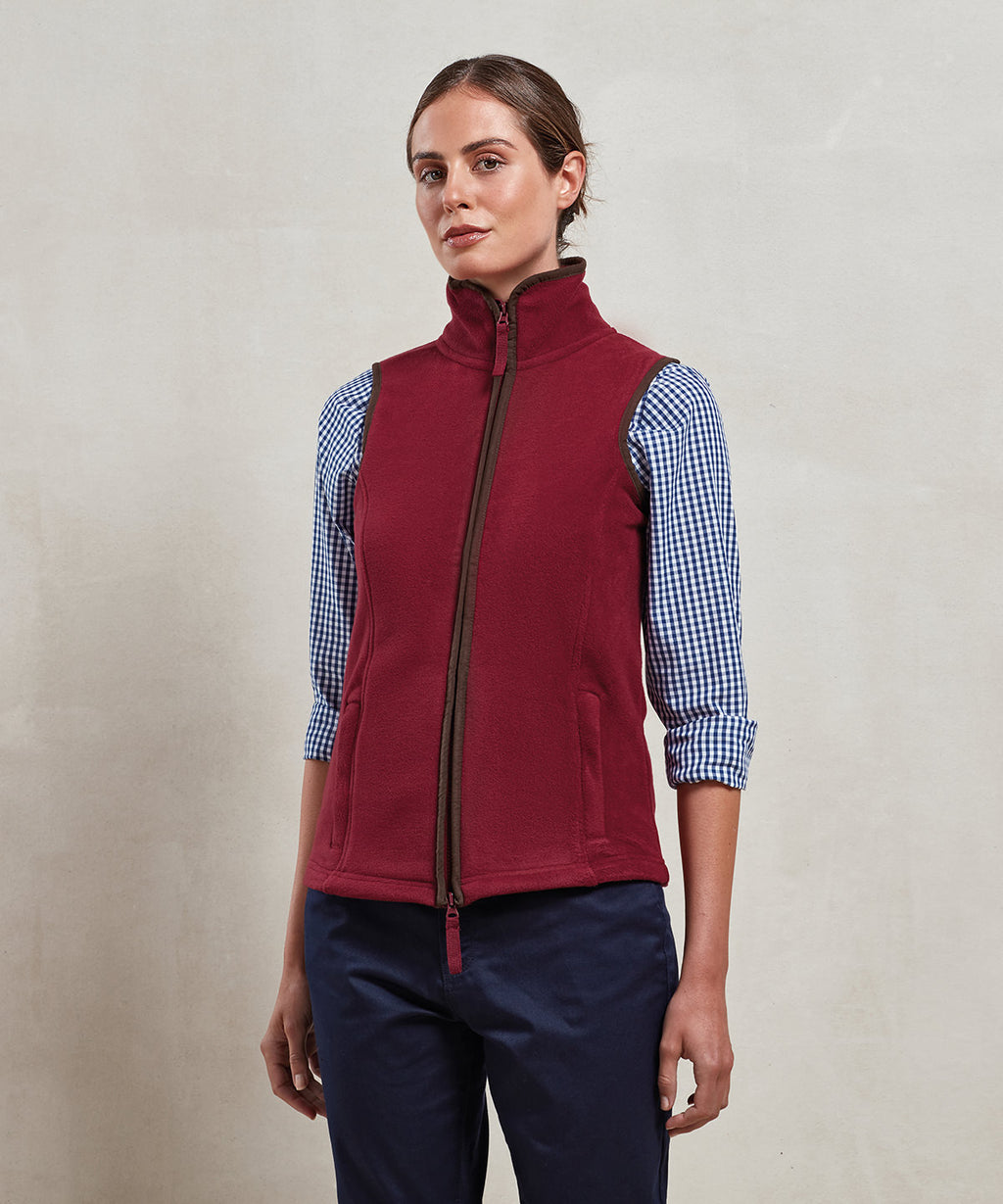 WomenÃƒÂ¢Ã¢â€šÂ¬Ã¢â€žÂ¢s artisan fleece gilet