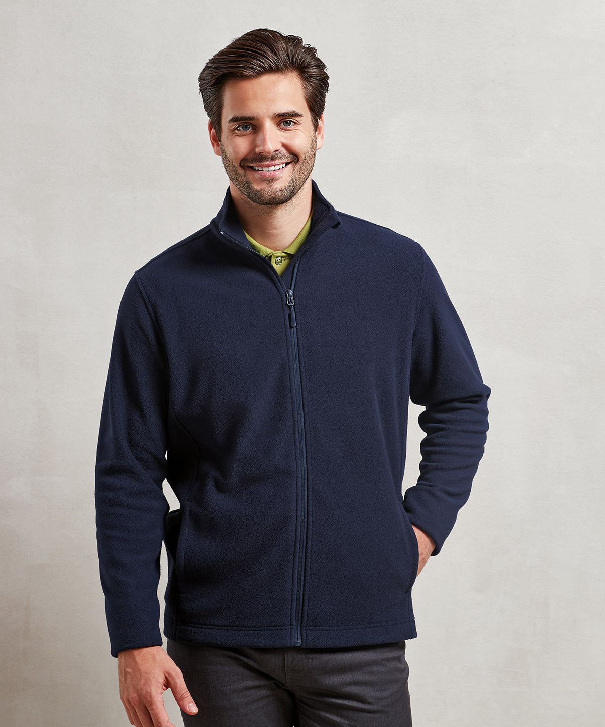 â€˜Recyclightâ€™ full-zip microfleece