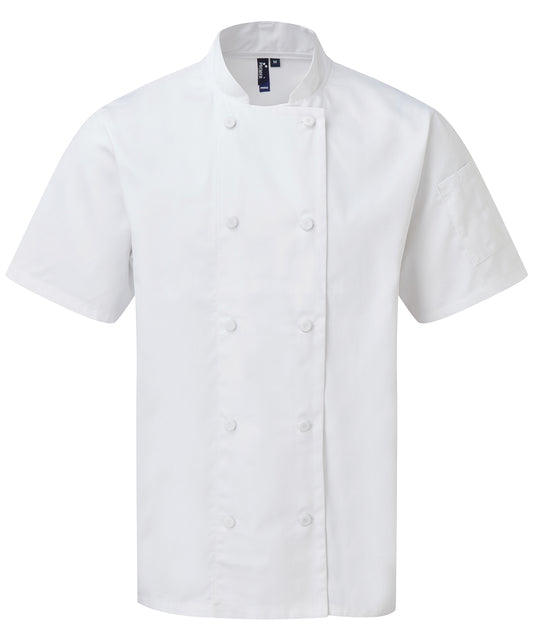 Chefs CoolcheckerÂ® short sleeve jacket