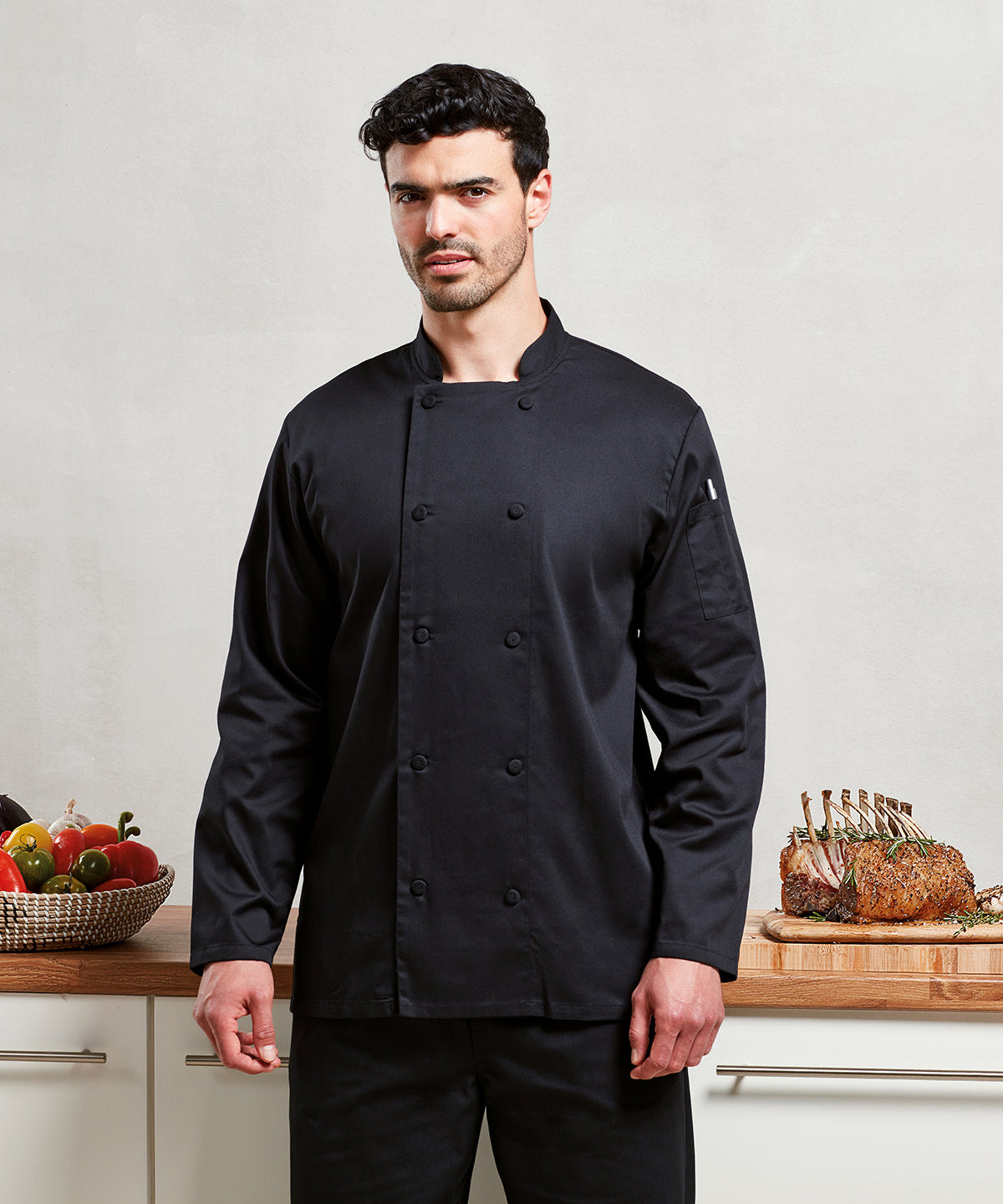 Chef's CoolcheckerÃƒâ€šÃ‚Â® long sleeve jacket