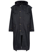 Cranbrook caped wax riding jacket