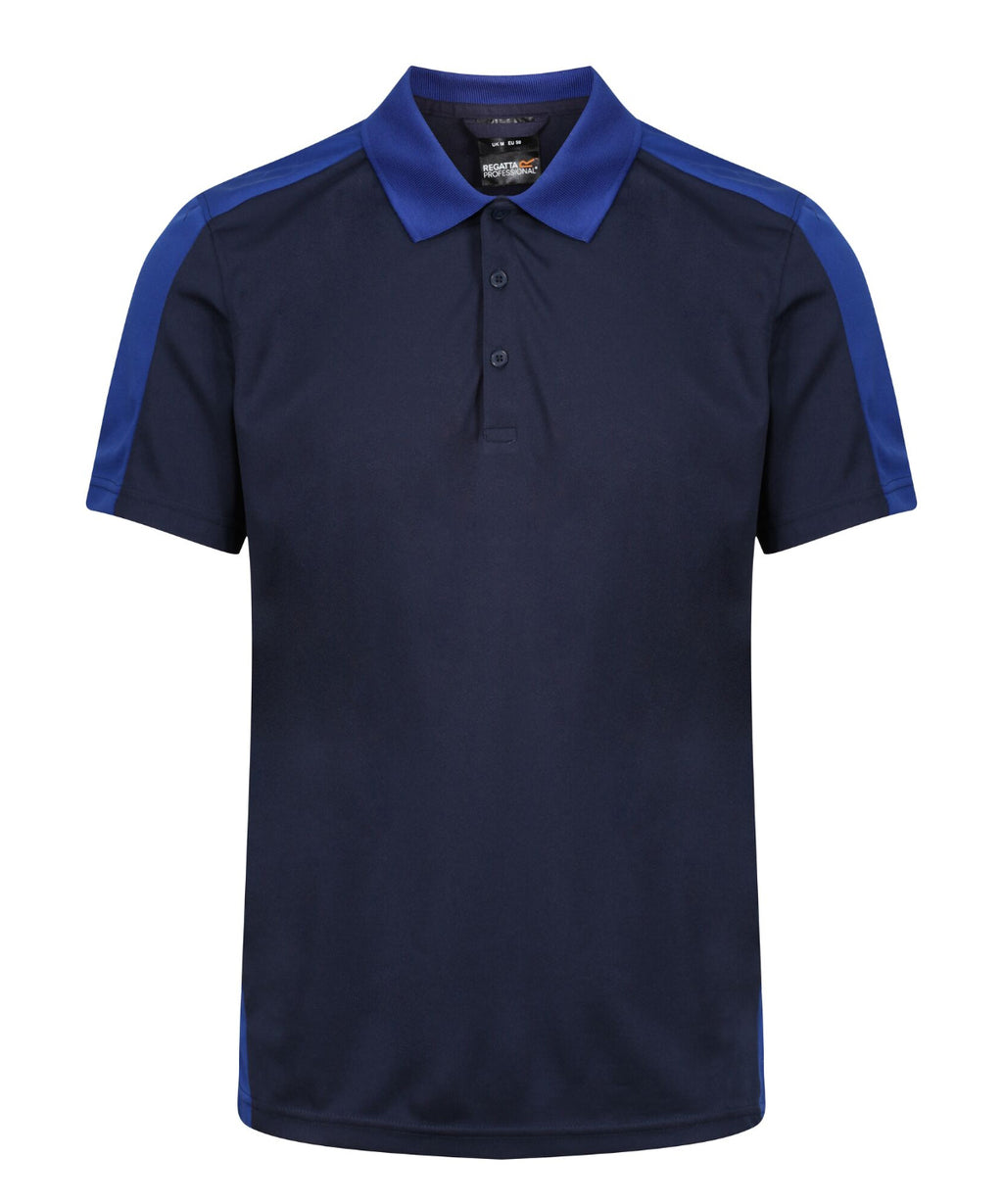 Contrast wicking polo