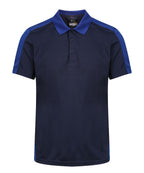 Contrast wicking polo