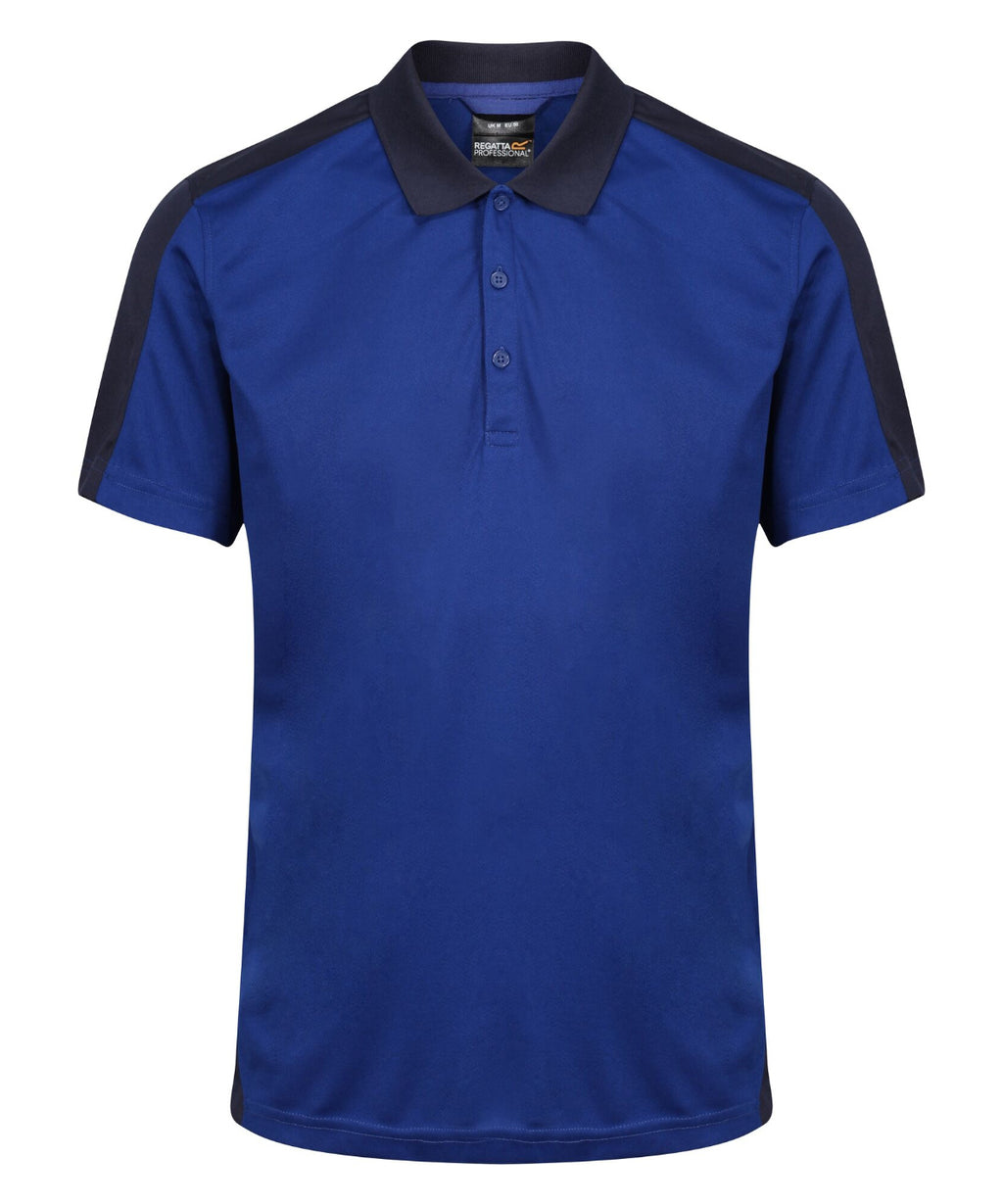 Contrast wicking polo