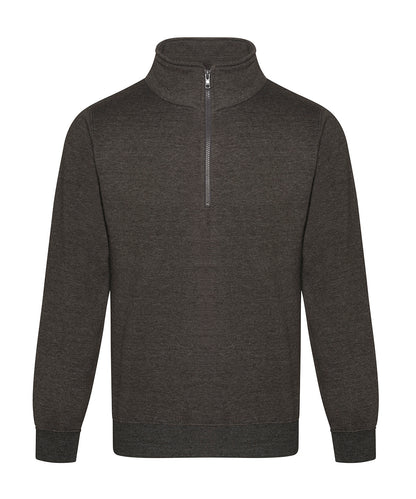 Pro Ã‚Â¼-neck zip sweatshirt