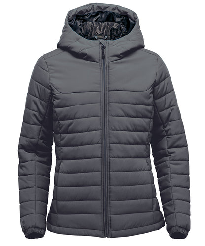 WomenÃƒÂ¢Ã¢â€šÂ¬Ã¢â€žÂ¢s Nautilus quilted hooded jacket