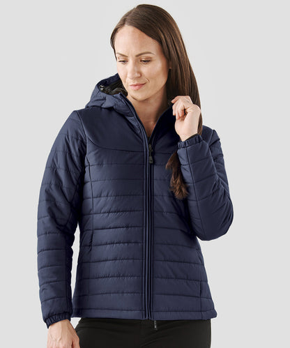 WomenÃƒÂ¢Ã¢â€šÂ¬Ã¢â€žÂ¢s Nautilus quilted hooded jacket