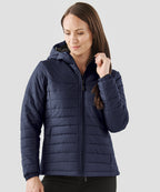 WomenÃƒÂ¢Ã¢â€šÂ¬Ã¢â€žÂ¢s Nautilus quilted hooded jacket
