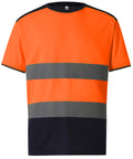 Yoko Hi-Vis Two-Tone T-Shirt (HVJ400)