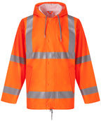 Hi-vis soft flex breathable U-dry jacket (HVS450)
