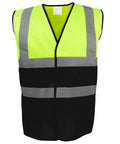 Yoko Hi-Vis Two-Tone Waistcoat (HVW122)
