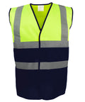 Yoko Hi-Vis Two-Tone Waistcoat (HVW122)